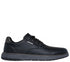 Pantofi sport, barbati, SKECHERS GARLAM- PRYOR 205234-BLK negru, piele ecologica